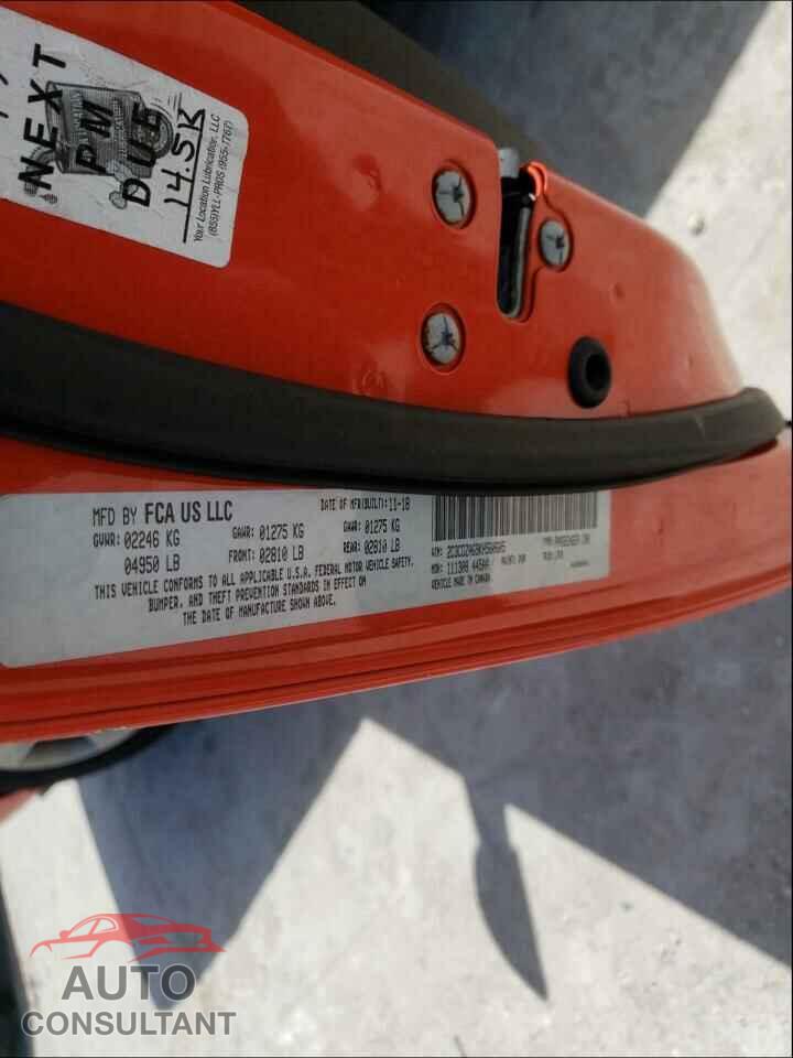 DODGE CHALLENGER 2019 - 2C3CDZAG9KH560605