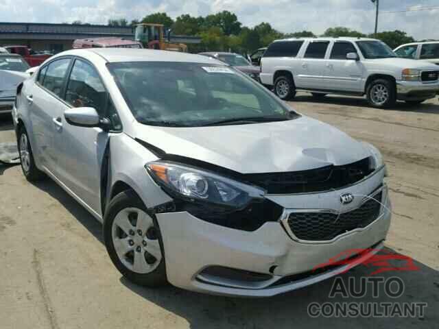 KIA FORTE 2015 - KNAFK4A61F5404223