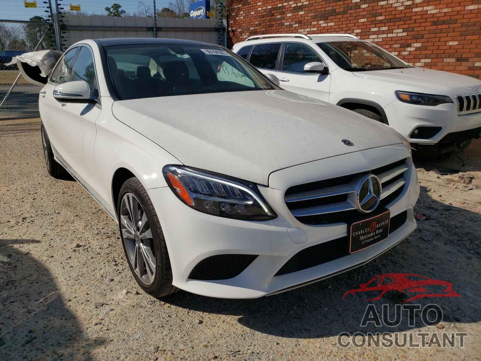 MERCEDES-BENZ C CLASS 2019 - 55SWF8EB5KU300315