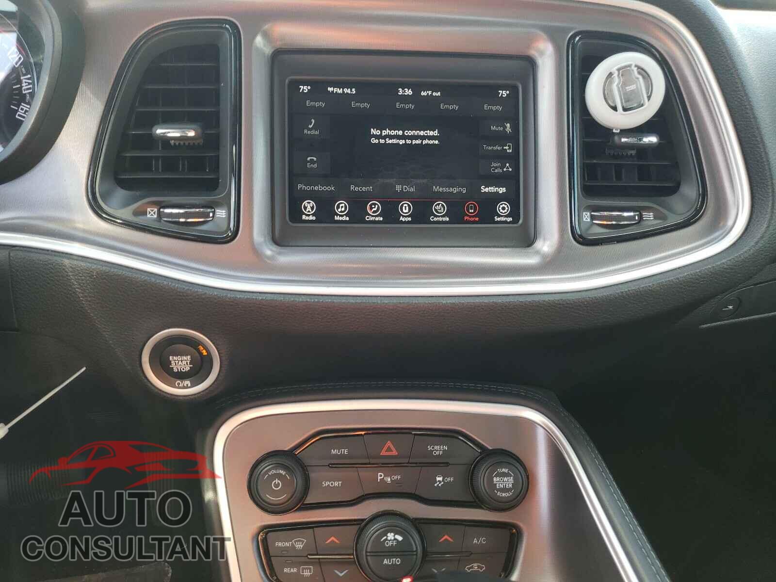 DODGE CHALLENGER 2019 - 2C3CDZKG6KH724424