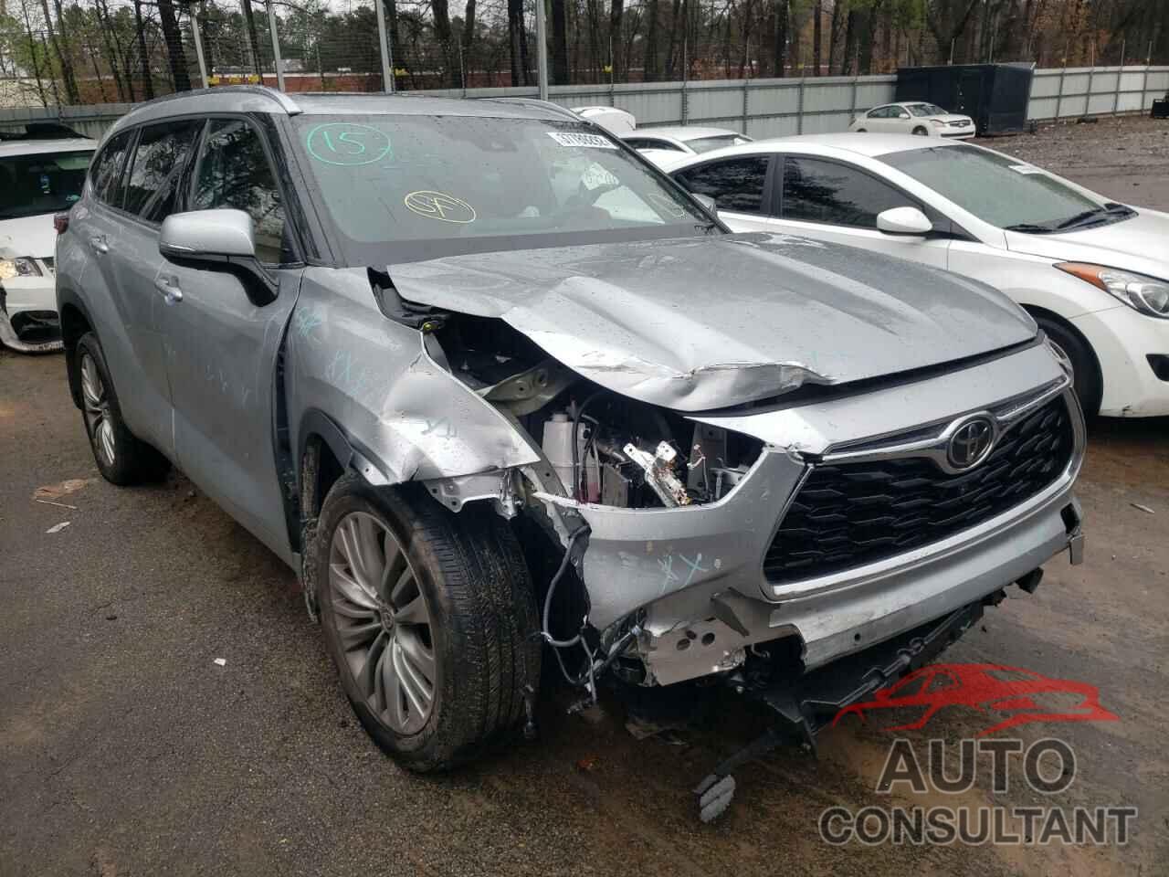 TOYOTA HIGHLANDER 2021 - 5TDFZRBH9MS091599