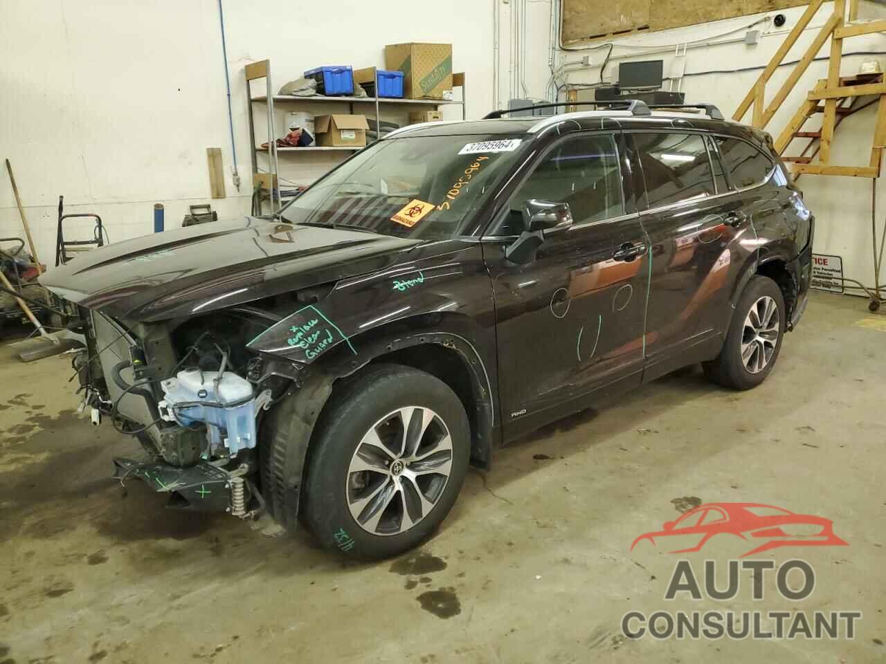 TOYOTA HIGHLANDER 2022 - 5TDHBRCH3NS093314