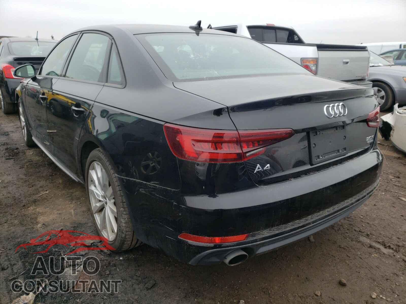 AUDI A4 2018 - WAUDNAF41JA018311