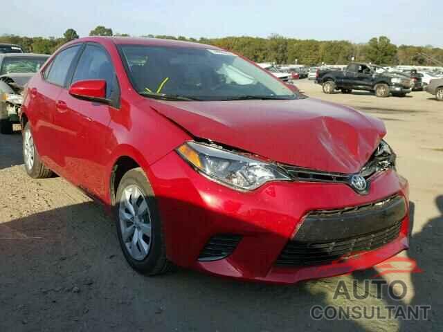 TOYOTA COROLLA 2016 - 5YFBURHEXGP439112