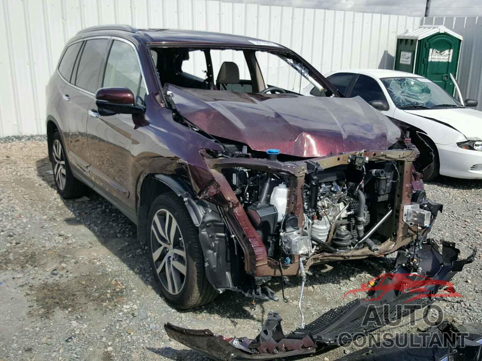HONDA PILOT 2017 - 5FNYF6H90HB057271