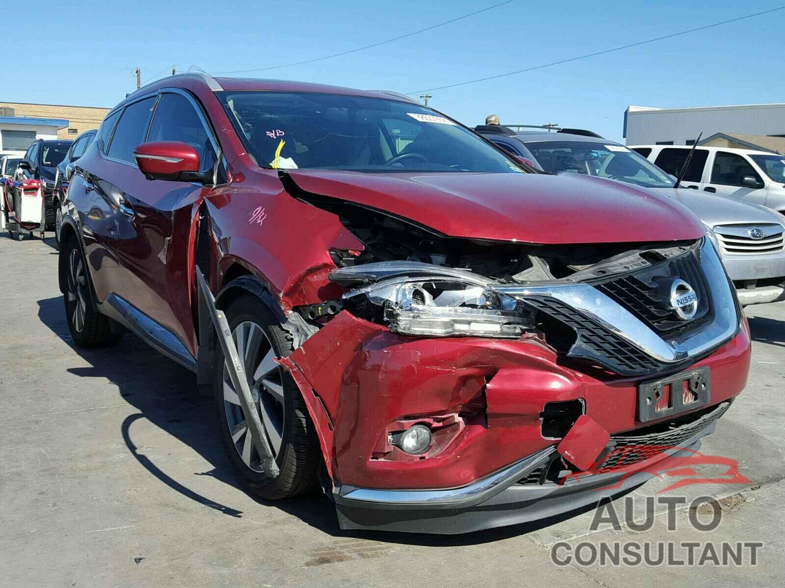 NISSAN MURANO 2015 - 5N1AZ2MG8FN242376