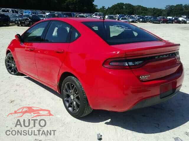 DODGE DART 2016 - 1C3CDFAA1GD712259