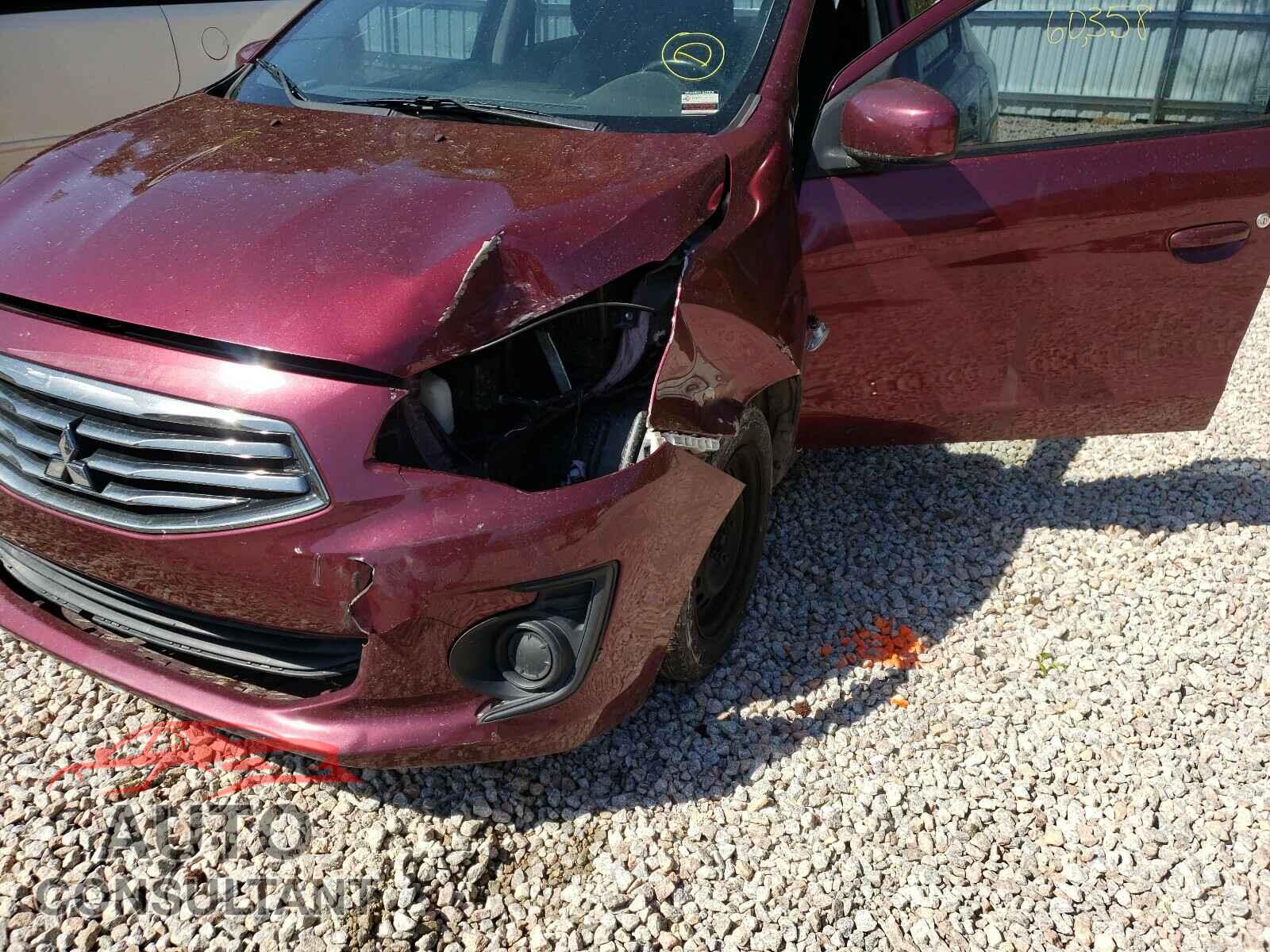 MITSUBISHI MIRAGE 2017 - ML32F3FJ7HHF14570
