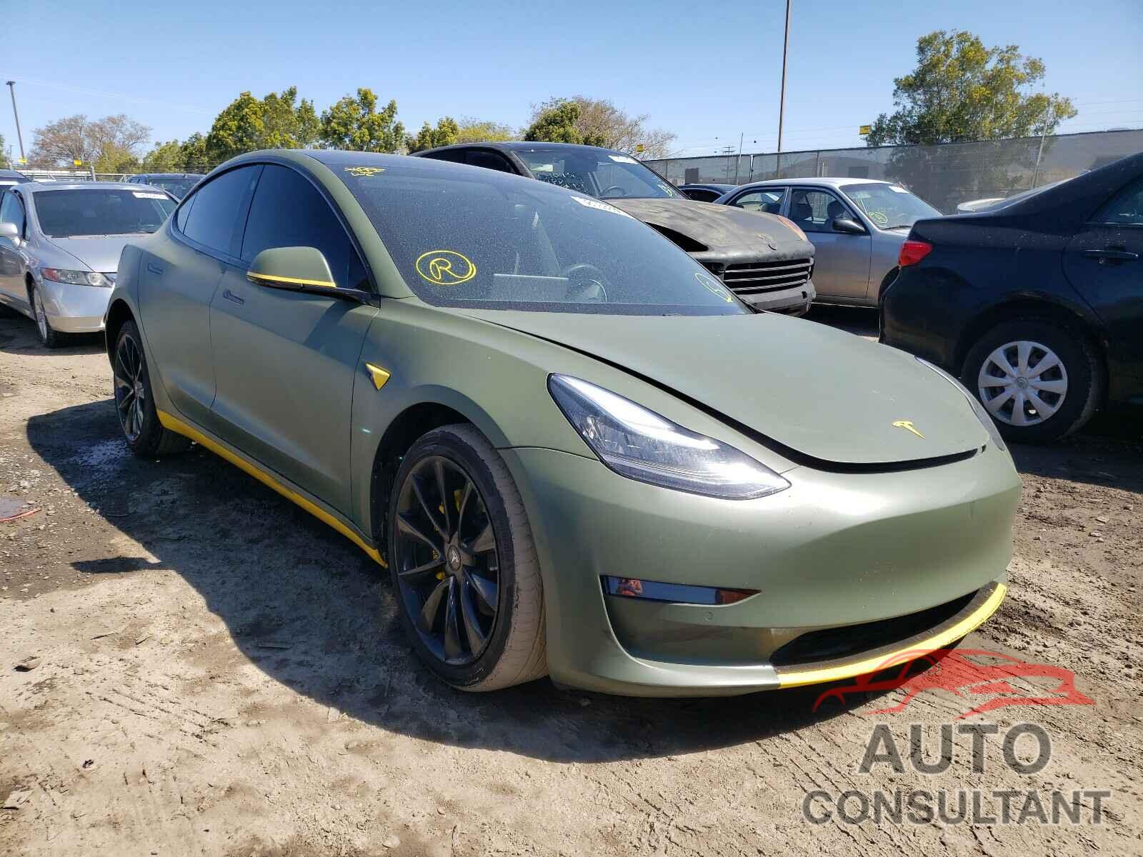 TESLA MODEL 3 2019 - 5YJ3E1EB6KF205874