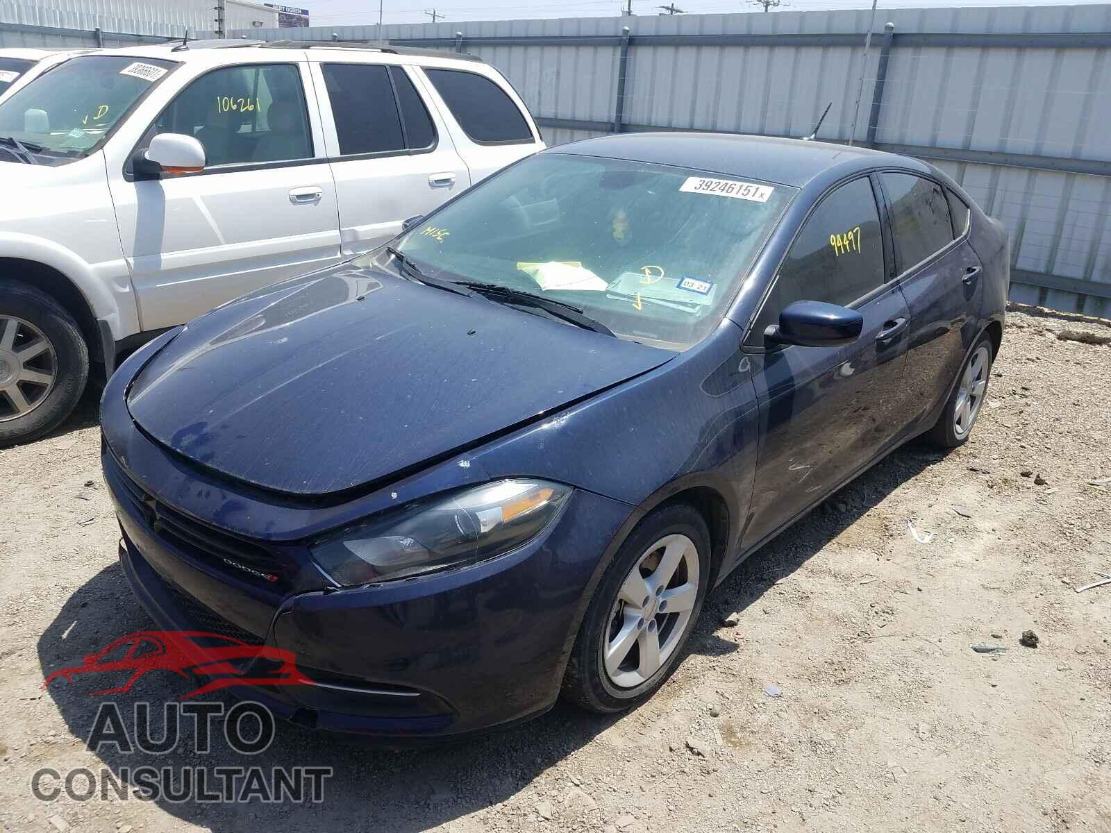 DODGE DART 2016 - 1C3CDFBB0GD667953