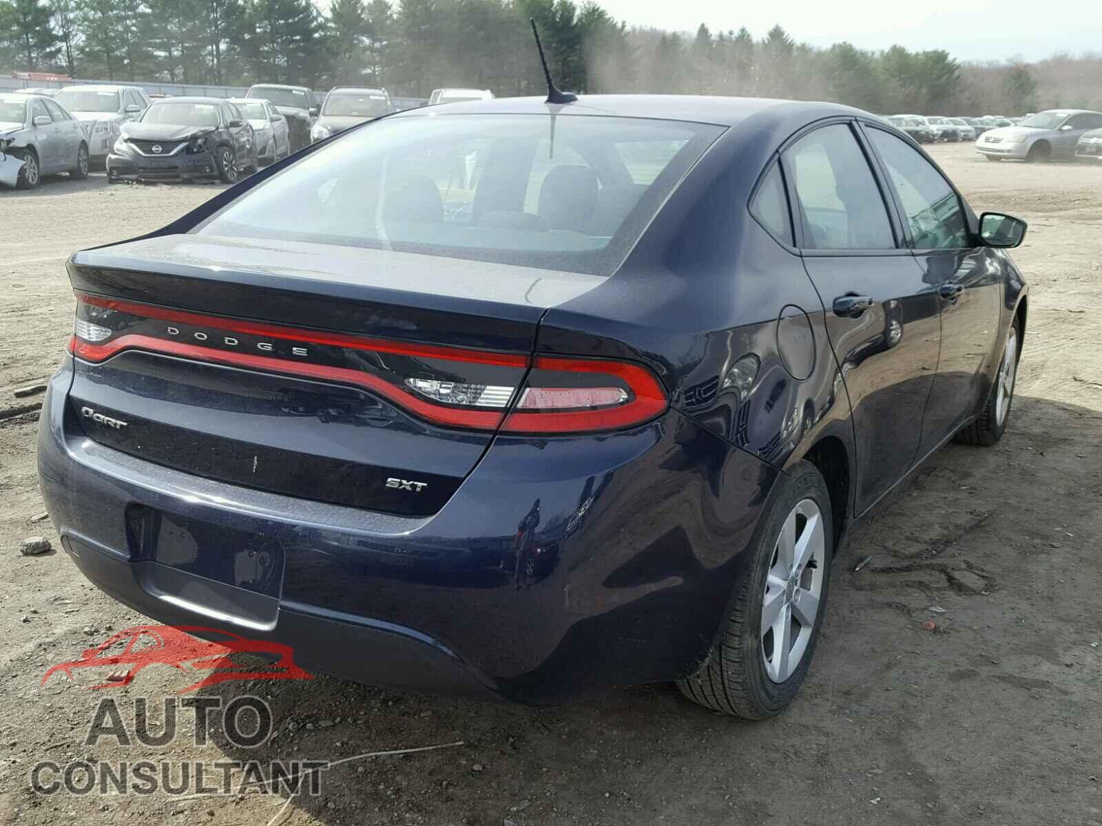 DODGE DART 2016 - 1C3CDFBBXGD623619