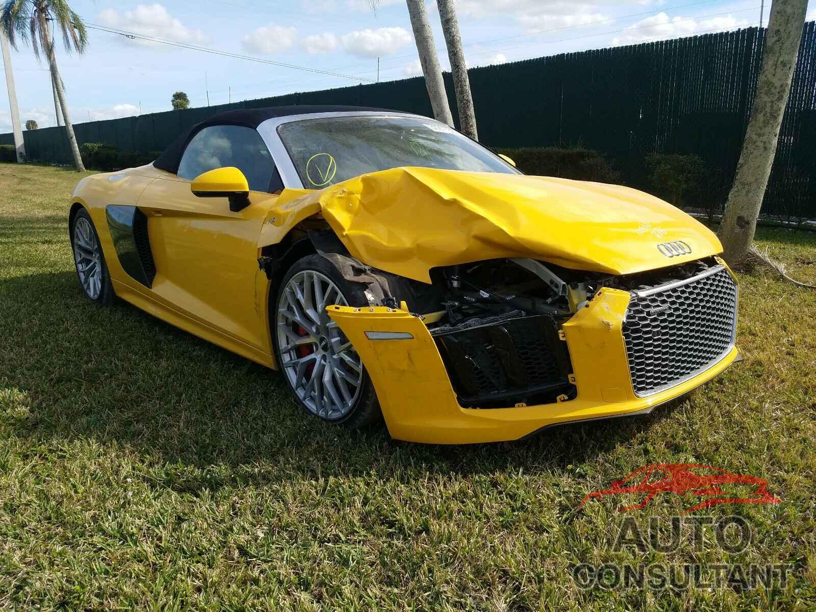 AUDI R8 2017 - WUAVACFX2H7904933