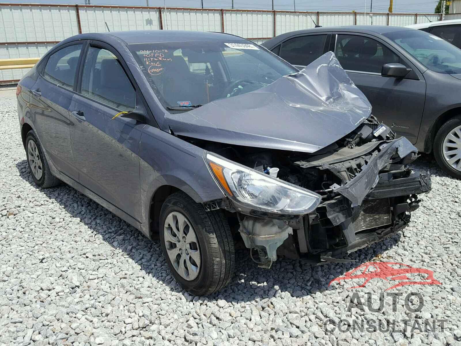 HYUNDAI ACCENT 2016 - KMHCT4AE6GU953266