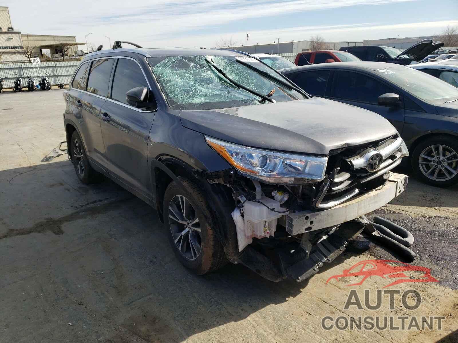TOYOTA HIGHLANDER 2016 - 5TDJKRFH8GS352007
