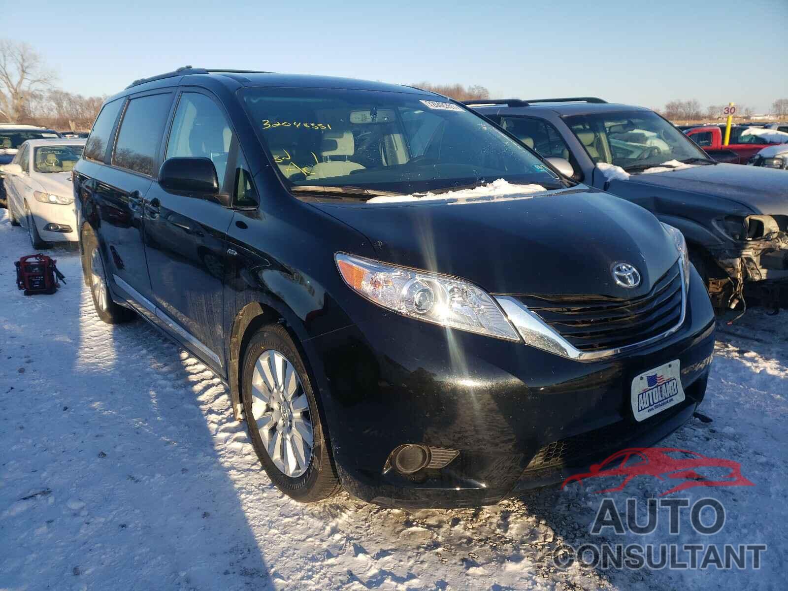 TOYOTA SIENNA 2017 - 5TDJZ3DC4HS152856