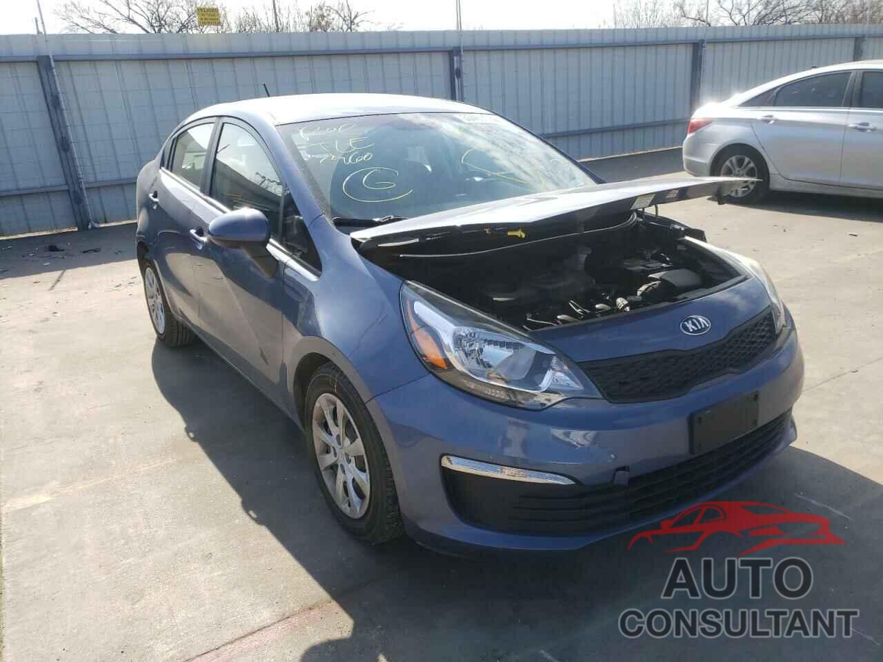 KIA RIO 2016 - KNADM4A34G6627021