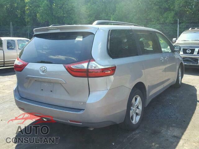 TOYOTA SIENNA 2017 - 5TDKZ3DC5HS885793