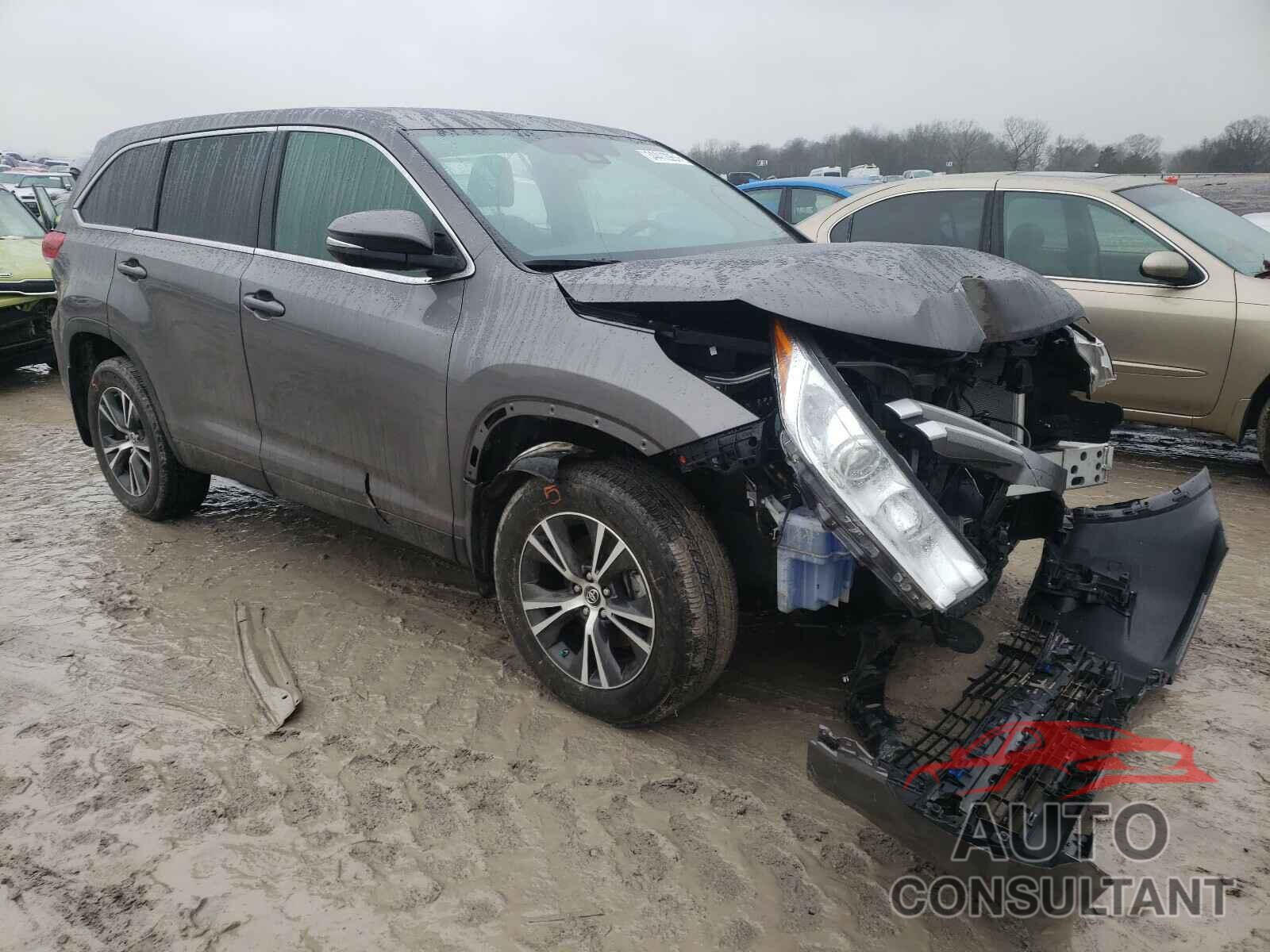 TOYOTA HIGHLANDER 2019 - 5TDZZRFH4KS364551