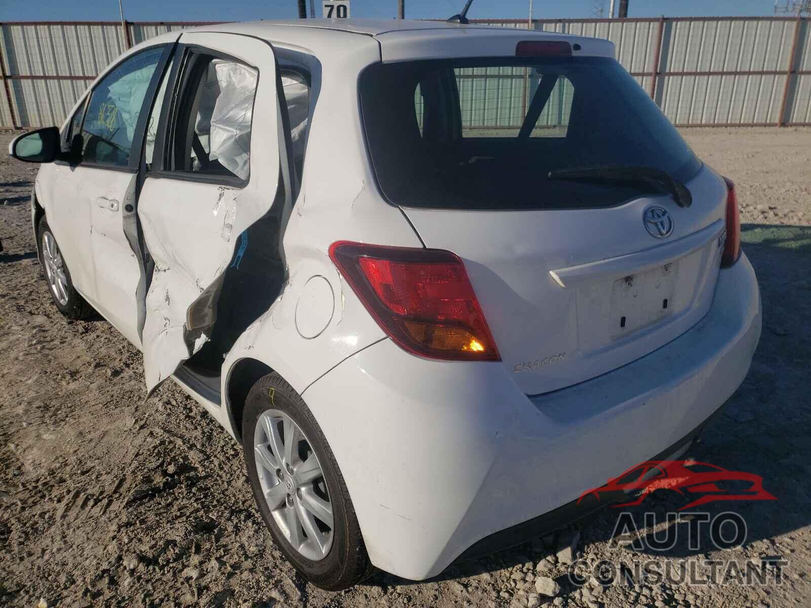 TOYOTA YARIS 2016 - VNKKTUD38GA063970