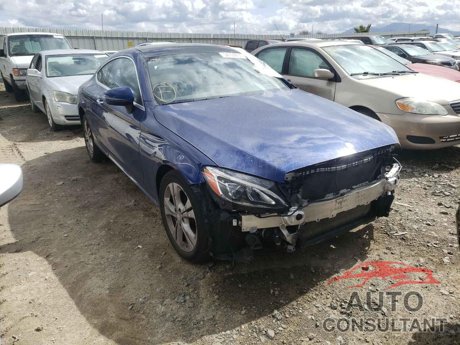 MERCEDES-BENZ C CLASS 2017 - WDDWJ4KB9HF338492