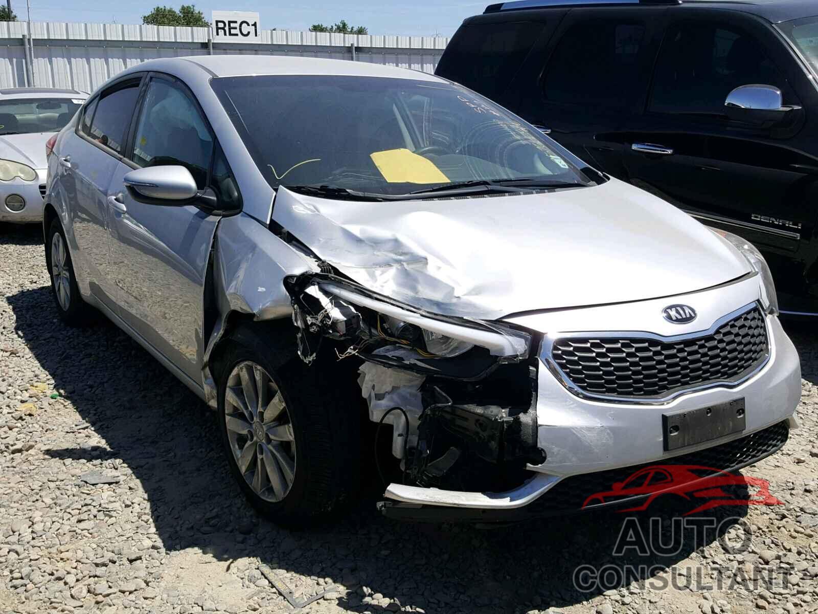 KIA FORTE 2015 - KNAFX4A64F5278442