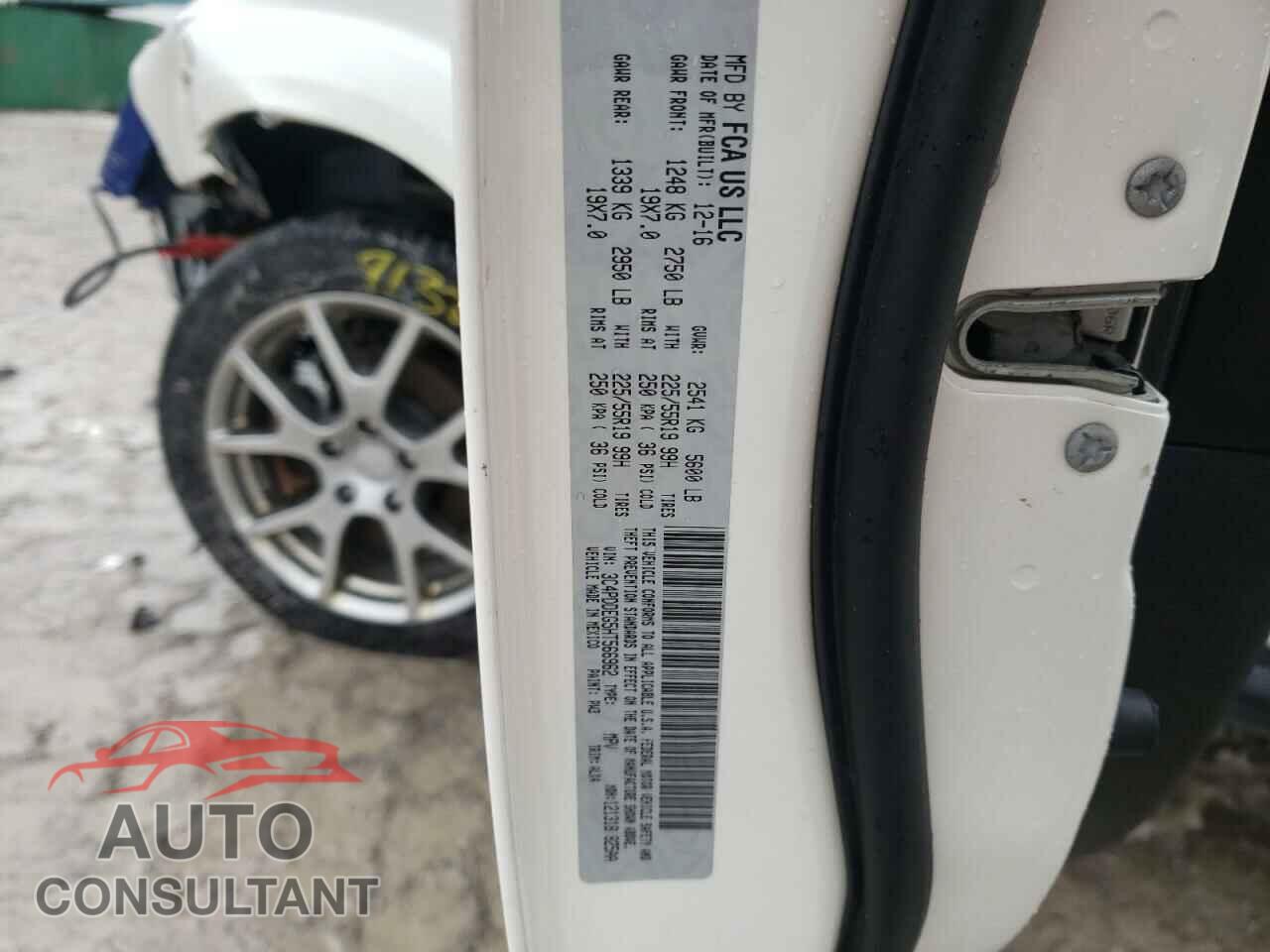 DODGE JOURNEY 2017 - 3C4PDDEG5HT566962