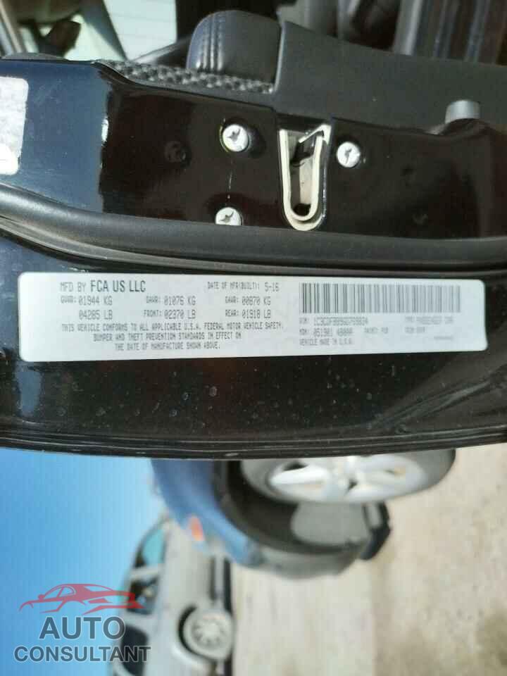 DODGE DART 2016 - 1C3CDFBB9GD769834