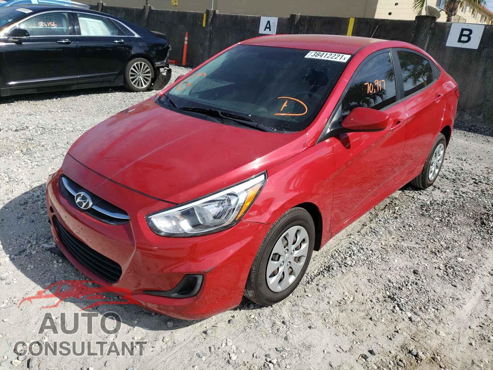 HYUNDAI ACCENT 2017 - KMHCT4AE8HU215938