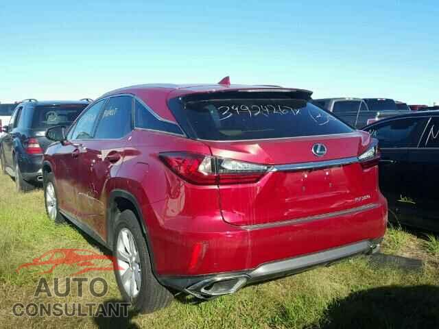 LEXUS RX 350 2017 - 2T2ZZMCA1HC043963