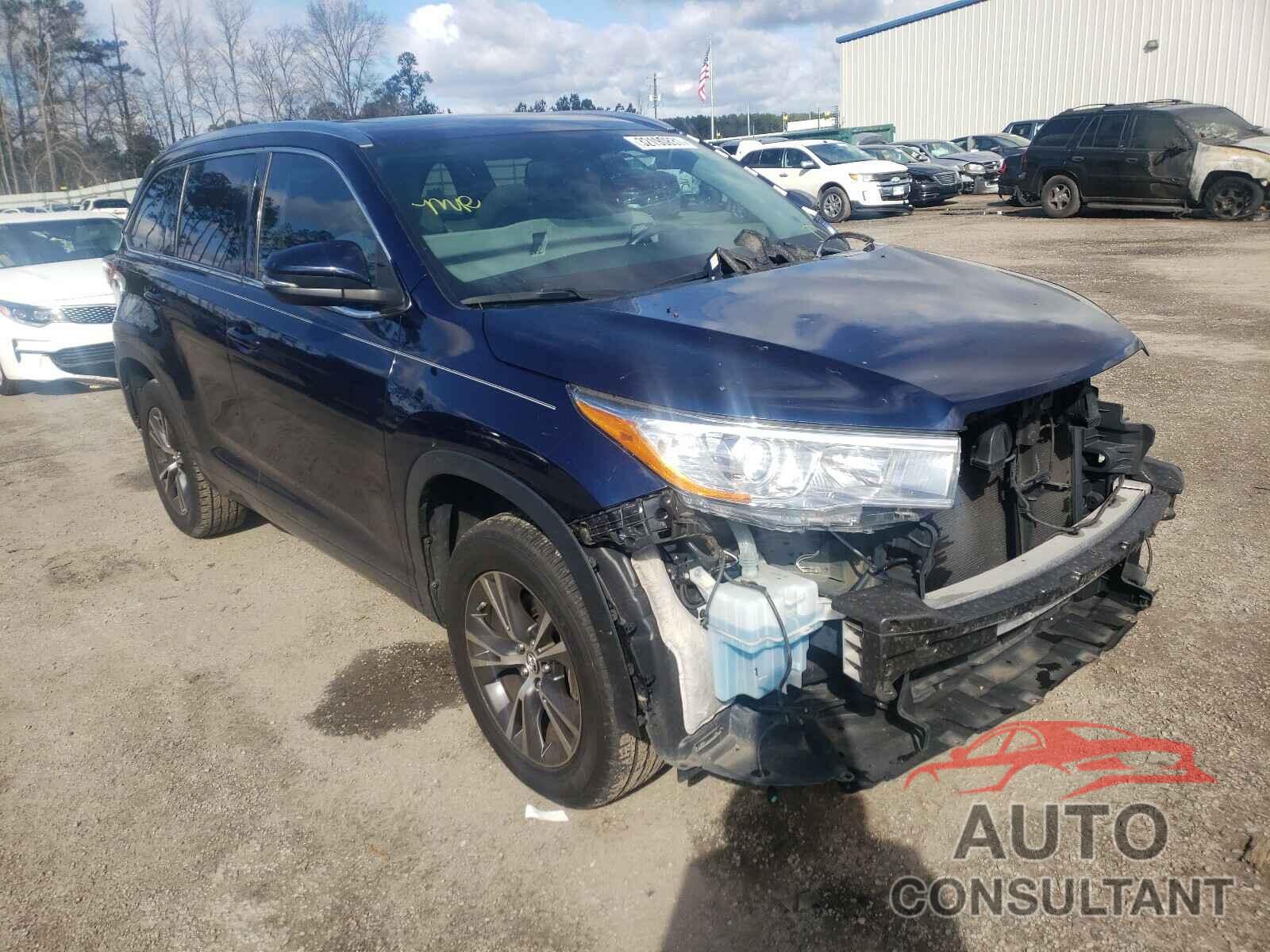 TOYOTA HIGHLANDER 2016 - 5TDKKRFH9GS180719