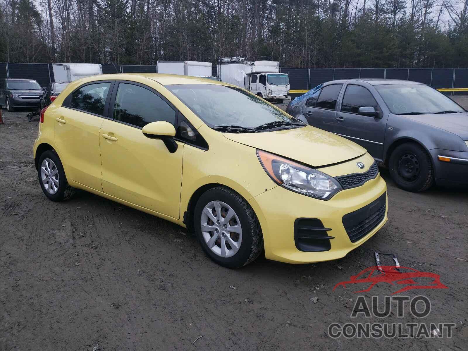 KIA RIO 2016 - KNADM5A36G6601526