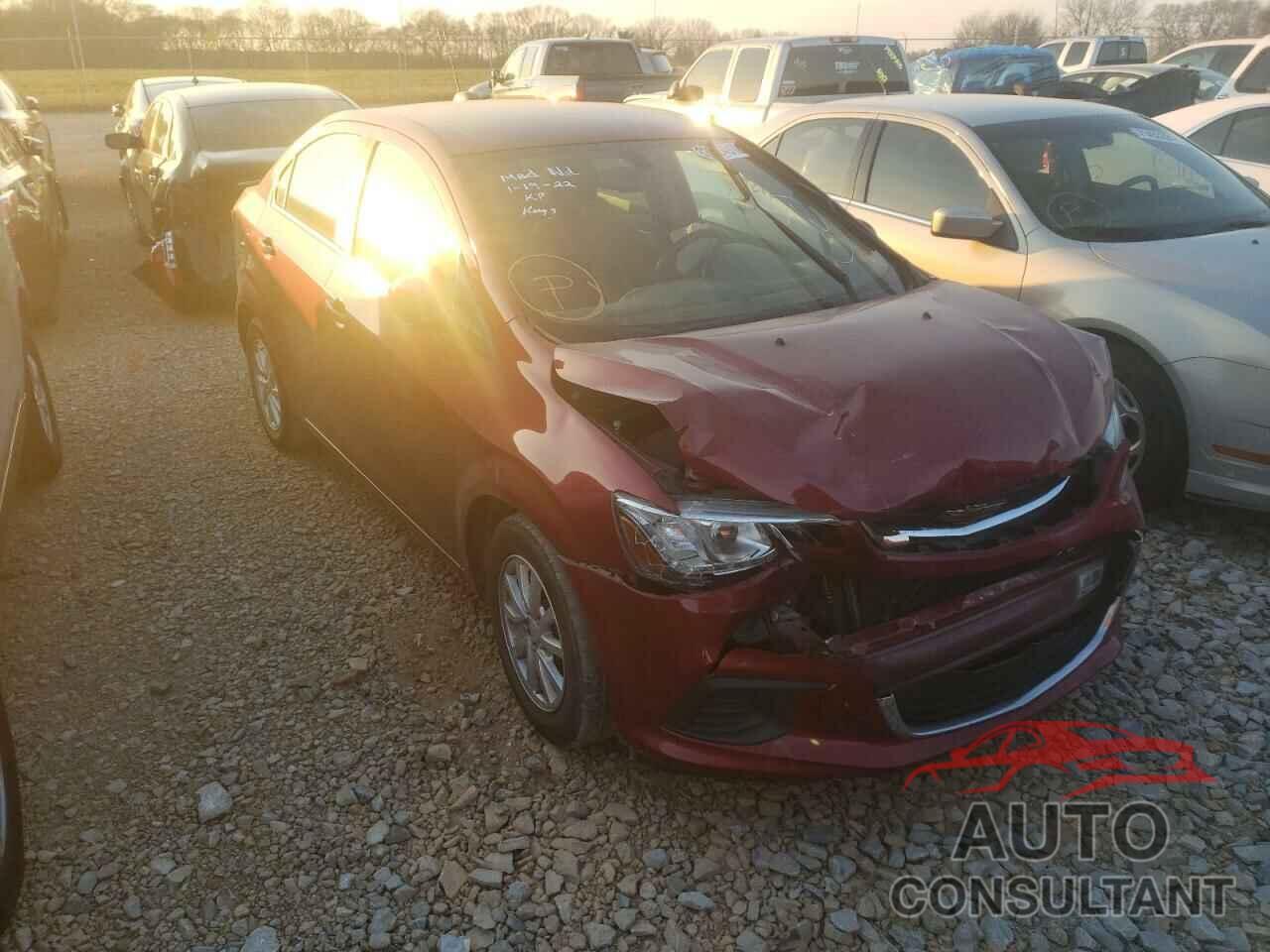 CHEVROLET SONIC 2017 - 1G1JD5SH8H4122031