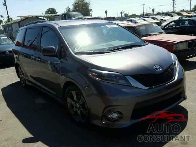 TOYOTA SIENNA 2015 - 5TDXK3DC7FS614001