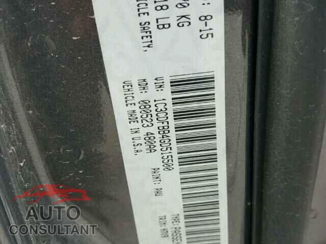 DODGE DART 2016 - 1C3CDFBB4GD515500