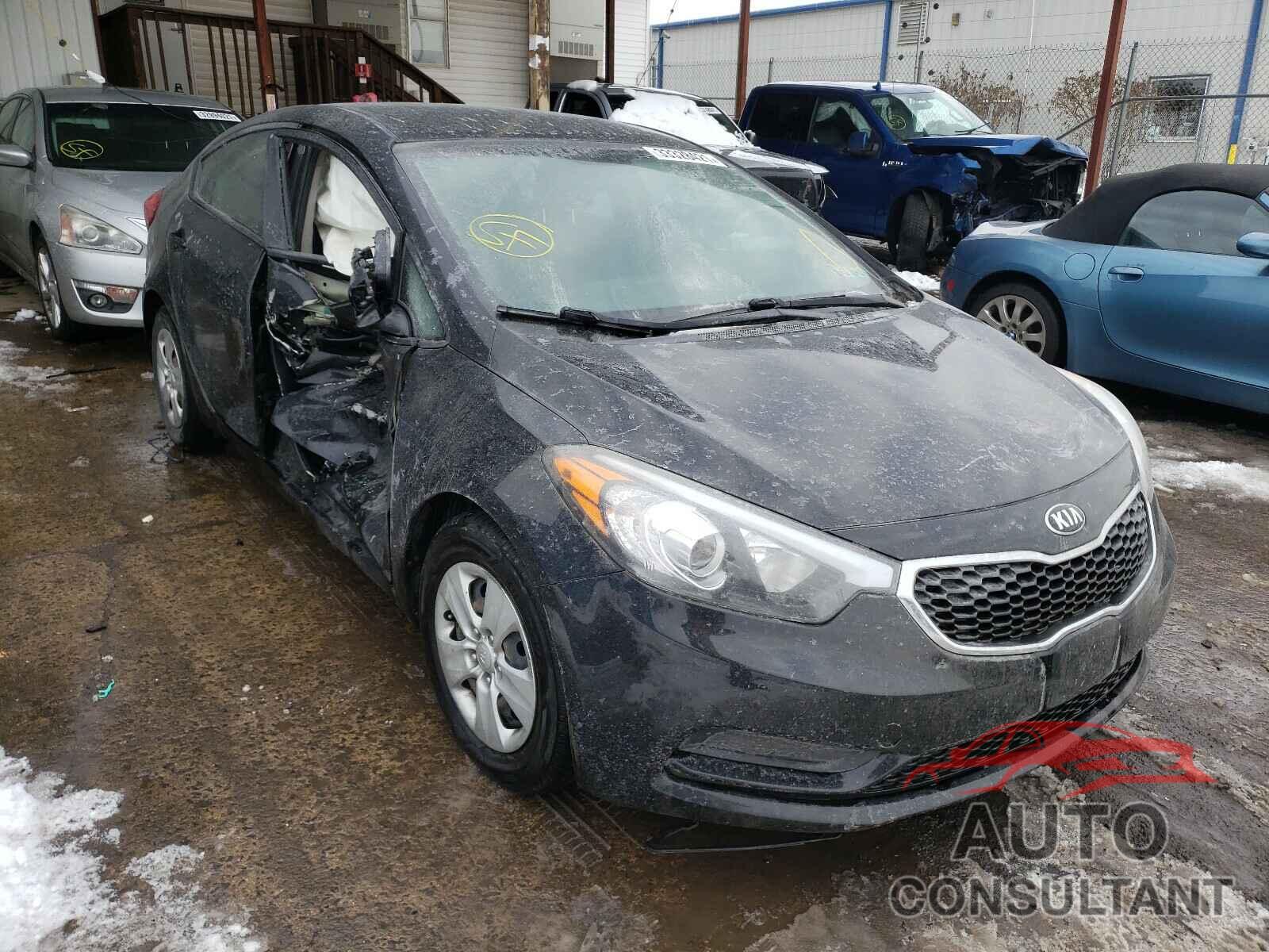 KIA FORTE 2016 - KNAFK4A6XG5549973