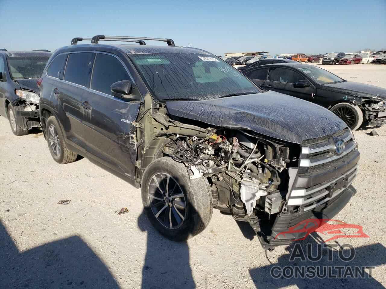 TOYOTA HIGHLANDER 2019 - 5TDJGRFH8KS075370
