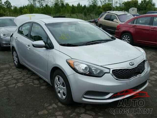 KIA FORTE 2016 - KNAFK4A64G5533400