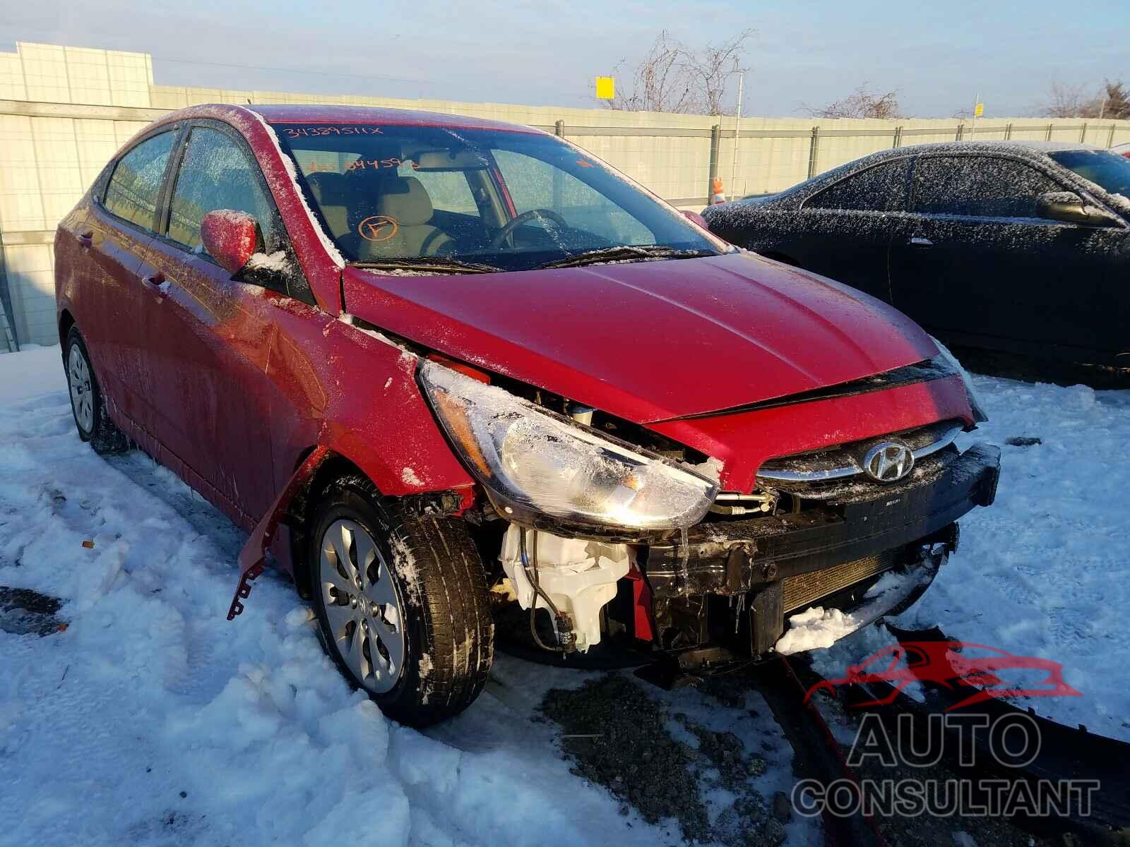 HYUNDAI ACCENT 2016 - KMHCT4AE1GU044593