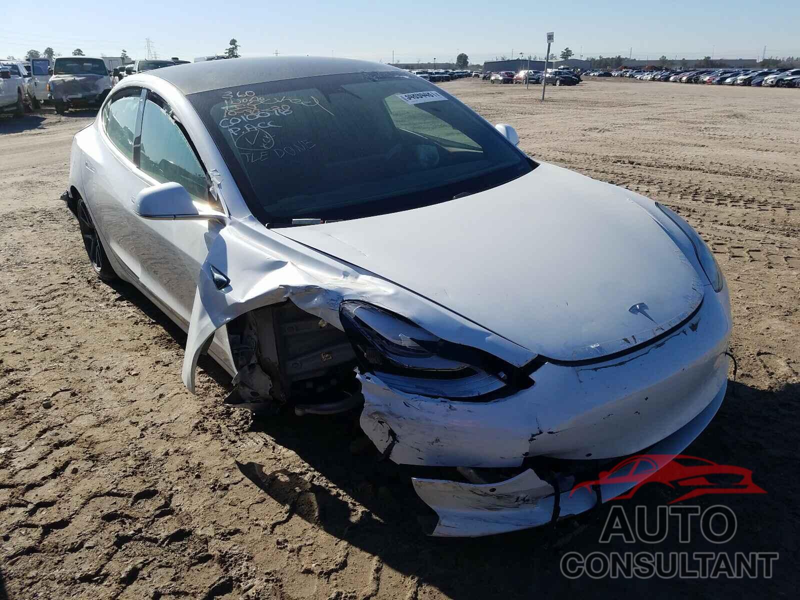 TESLA MODEL 3 2020 - 5YJ3E1EAXLF799779