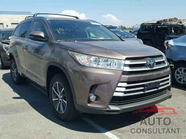 TOYOTA HIGHLANDER 2017 - 5TDKZRFH1HS197544