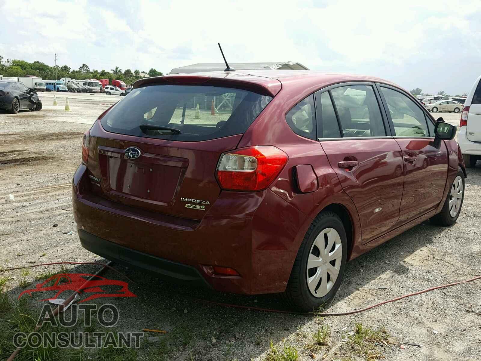 SUBARU IMPREZA 2016 - JF1GPAA64GH248921