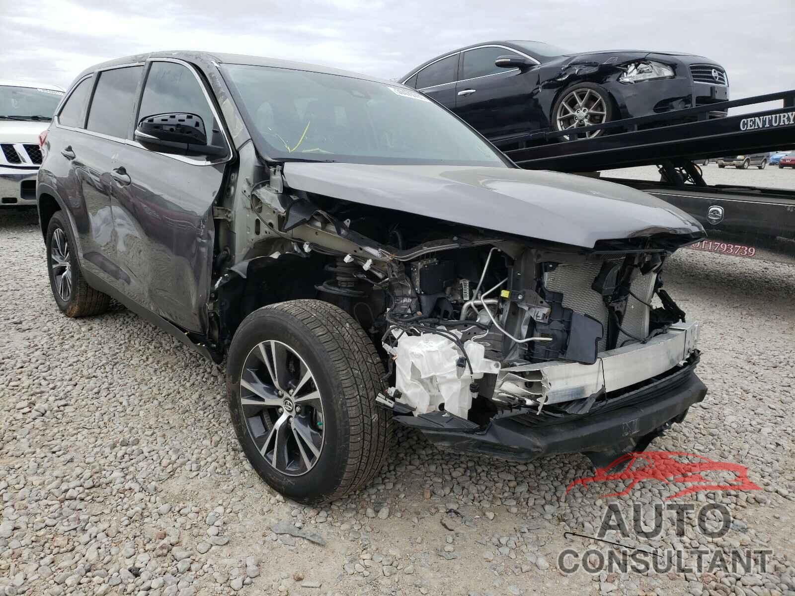 TOYOTA HIGHLANDER 2019 - 5TDZZRFH7KS345153