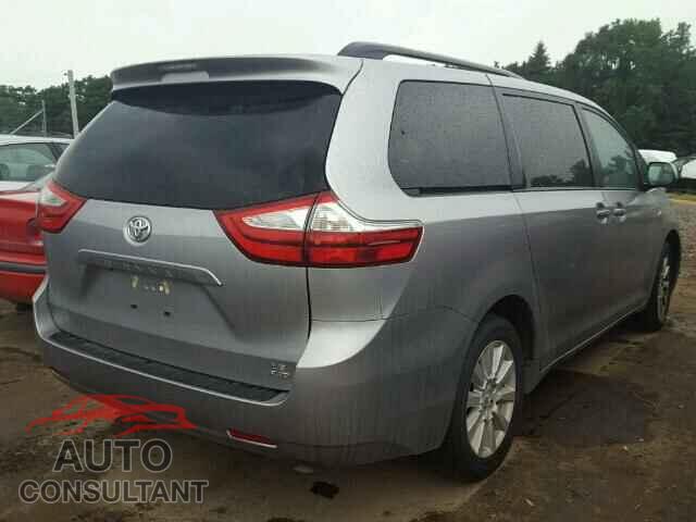 TOYOTA SIENNA 2017 - 5TDJZ3DC4HS166370