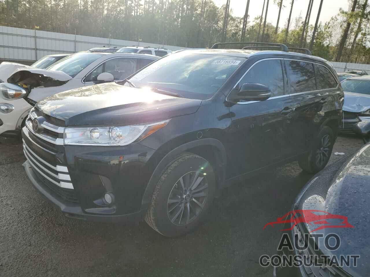 TOYOTA HIGHLANDER 2019 - 5TDJZRFH9KS605453