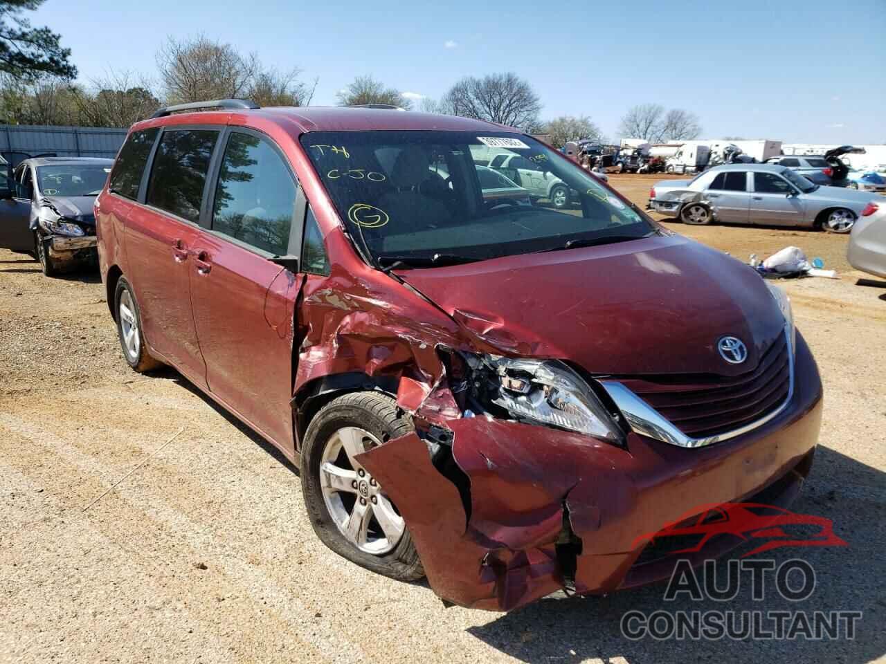 TOYOTA SIENNA 2017 - 5TDKZ3DC4HS862991