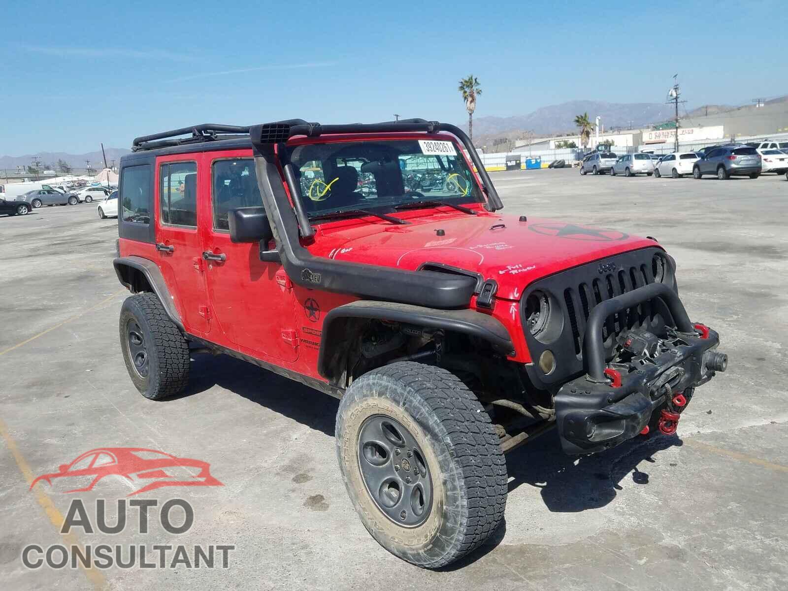 JEEP WRANGLER 2017 - 1C4BJWDG3HL507291