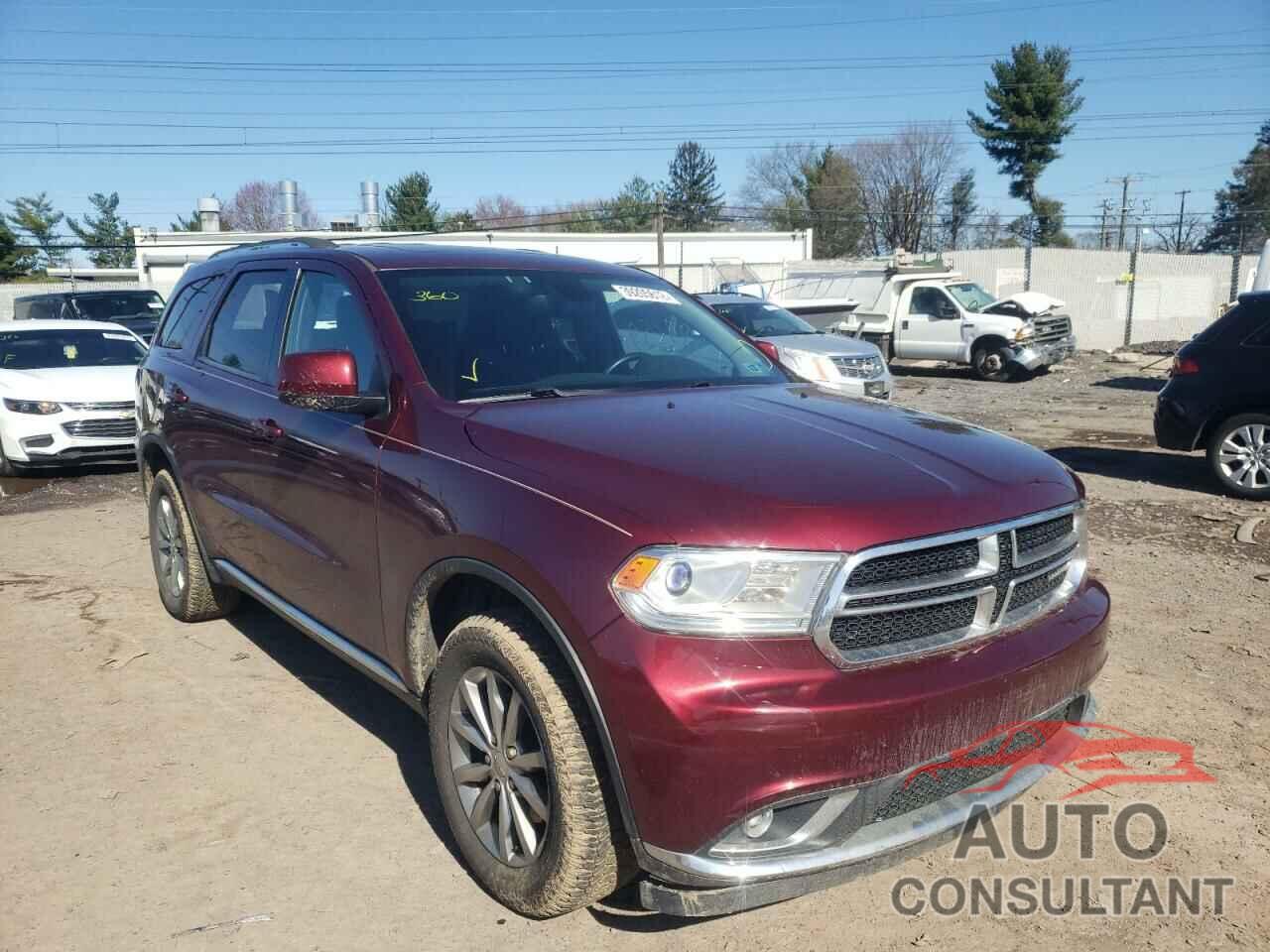 DODGE DURANGO 2016 - 1C4RDJAGXGC323221