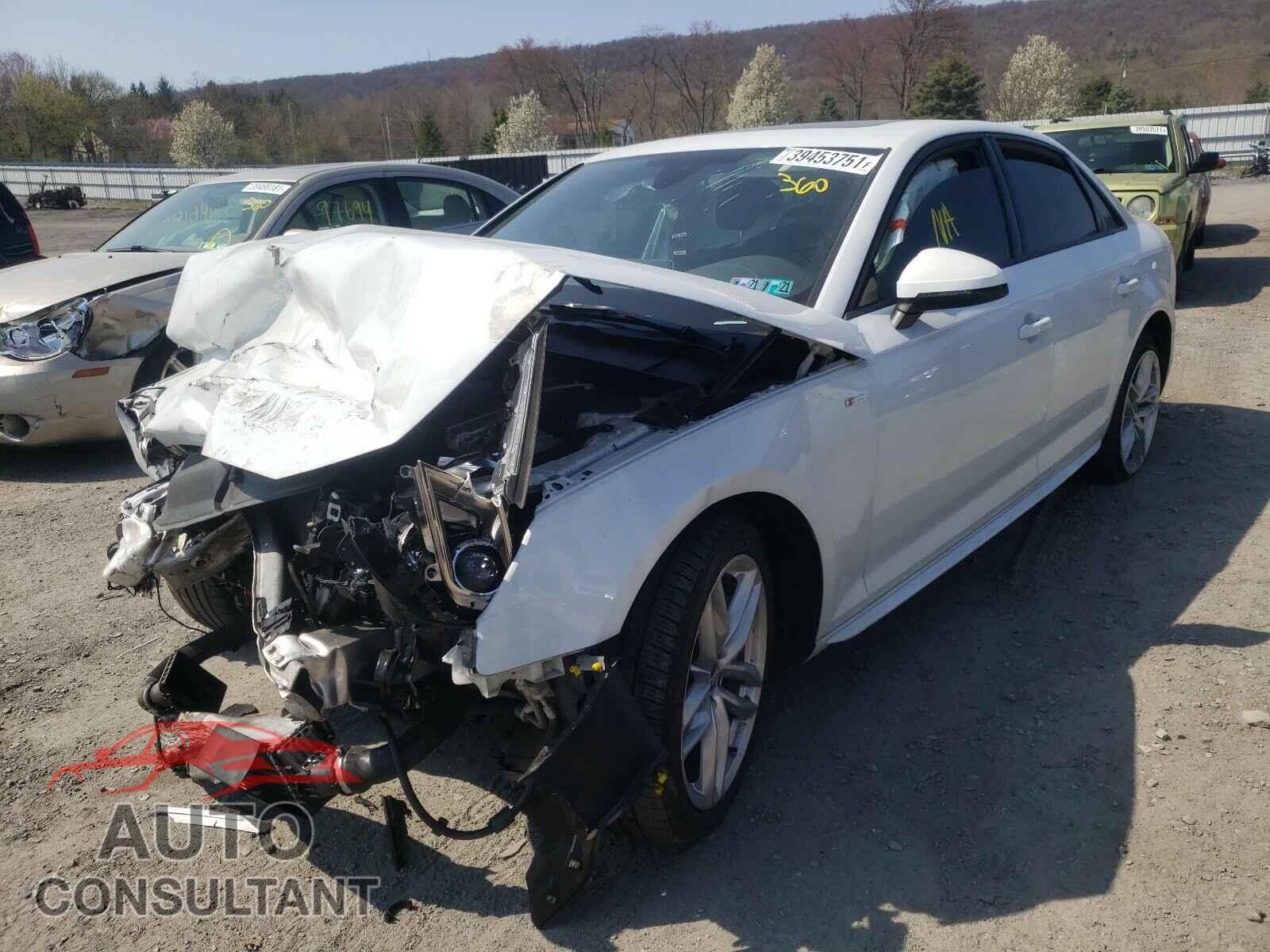 AUDI A4 2017 - WAUDNAF4XHN048877