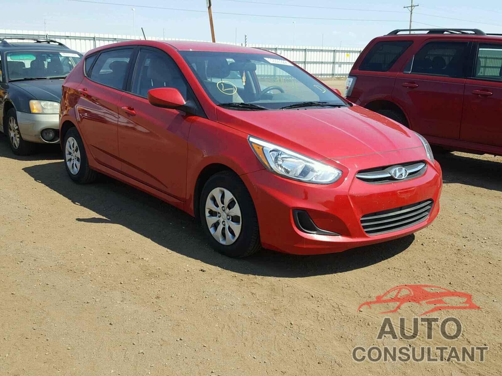 HYUNDAI ACCENT 2016 - KMHCT5AE6GU265628