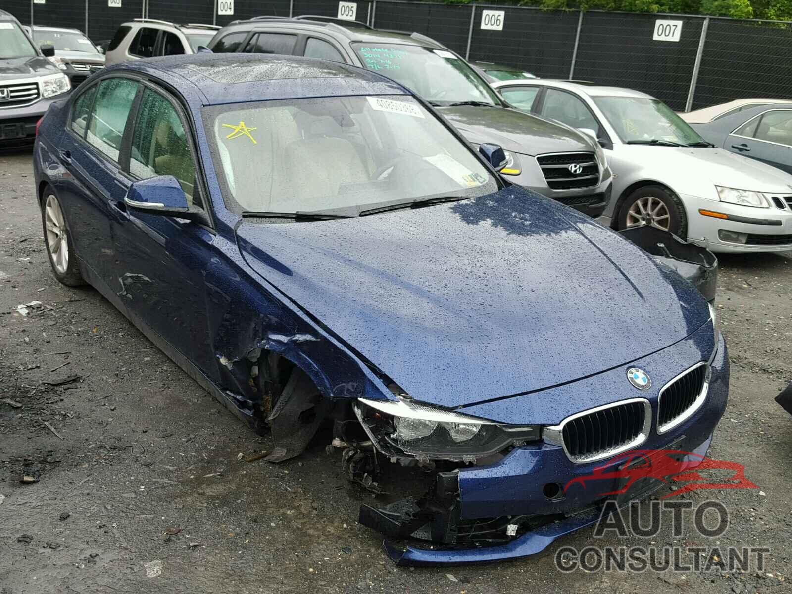 BMW 3 SERIES 2017 - WBA8E5G38HNU43784